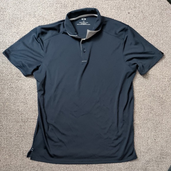Lot of 3 Oakley Size Large and Medium Polo 3 Golf Shirts Men's Used - Excellent - Picture 10 of 13